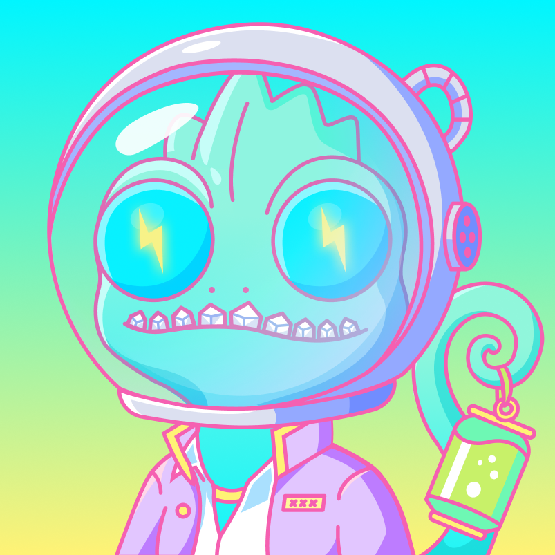 Agent Chammy #1253 NFT artwork