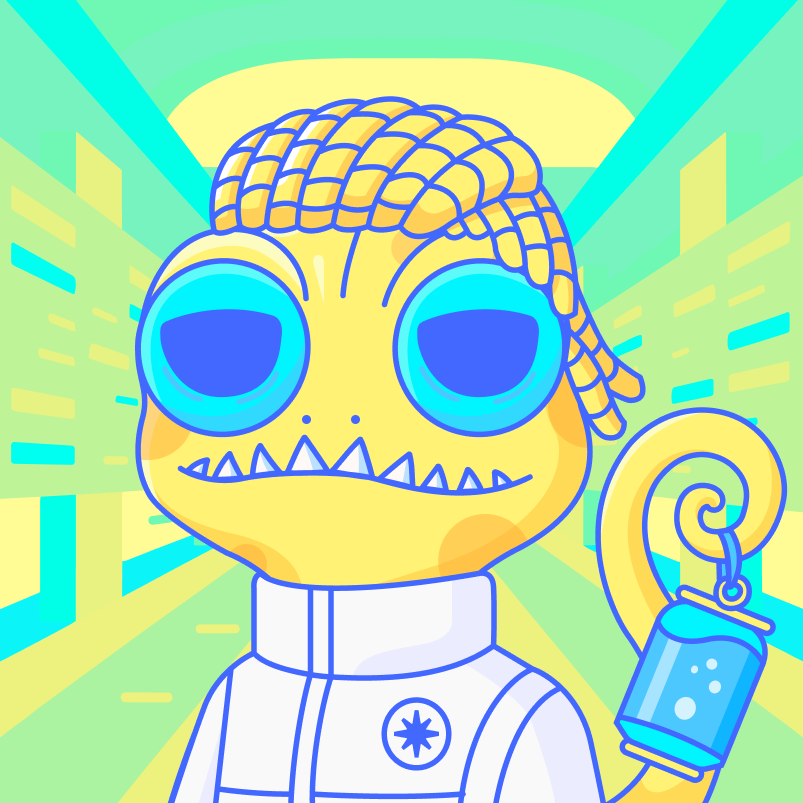 Agent Chammy #1332 NFT artwork