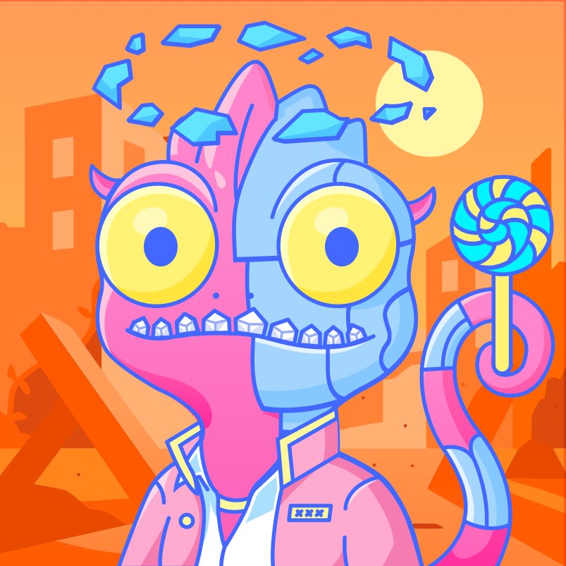Agent Chammy #1371 NFT artwork