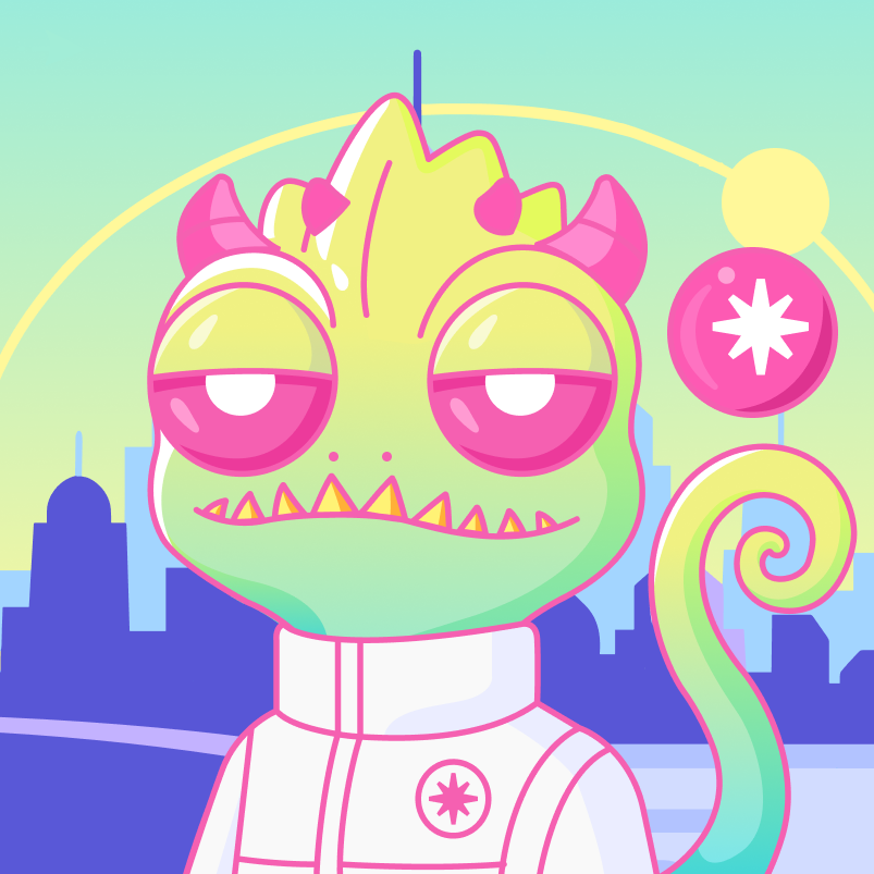 Agent Chammy #1385 NFT artwork