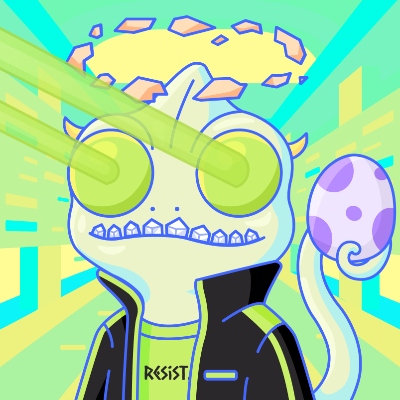 Agent Chammy #1729 NFT artwork