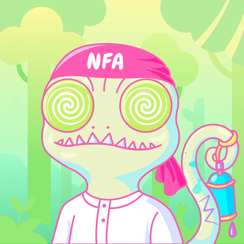 Agent Chammy #256 NFT artwork
