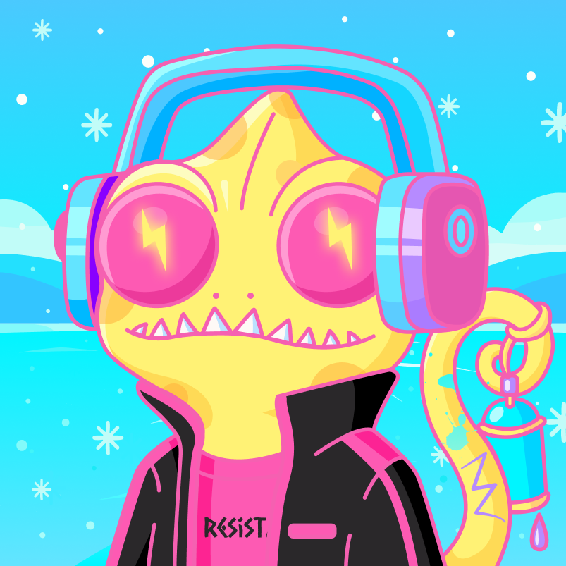 Agent Chammy #415 NFT artwork