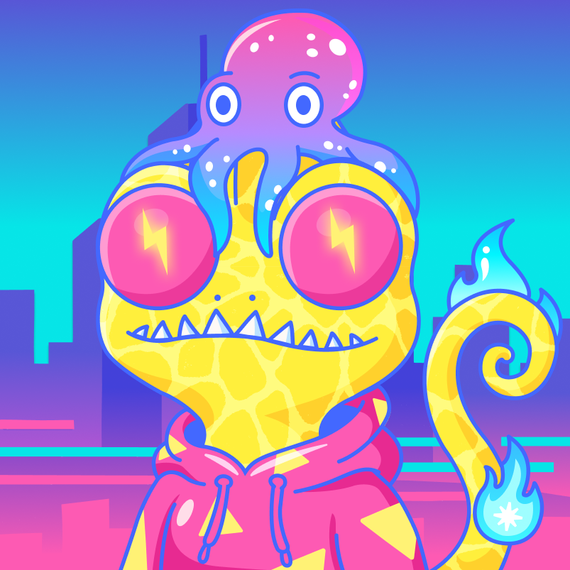 Agent Chammy #665 NFT artwork