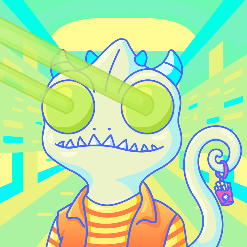 Agent Chammy #987 NFT artwork