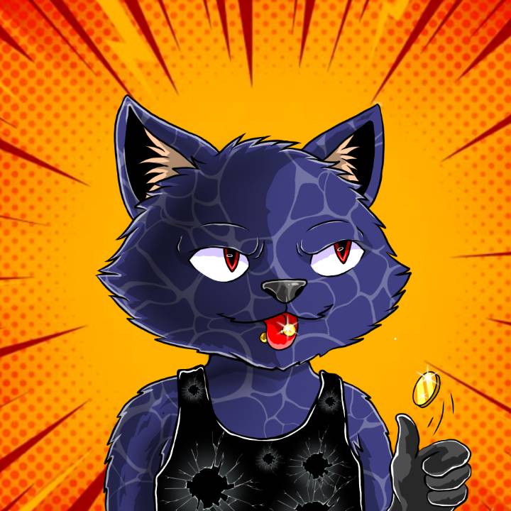 WallowCats #2 NFT artwork