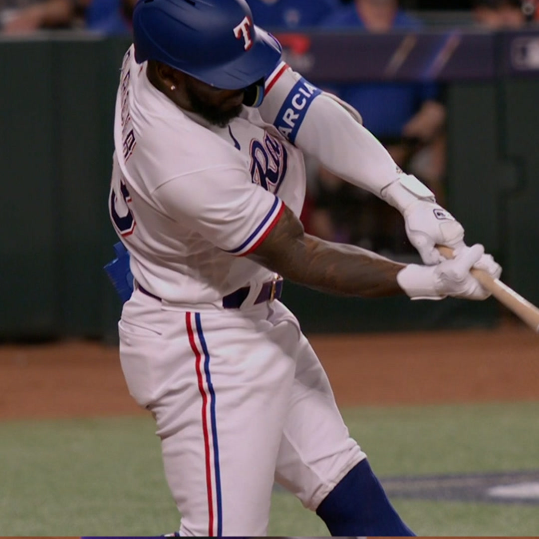 Adolis Garcia sets postseason 22 NFT artwork