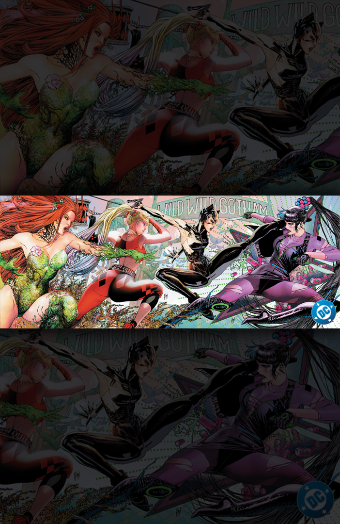Gotham City Sirens Connecting 86 NFT artwork