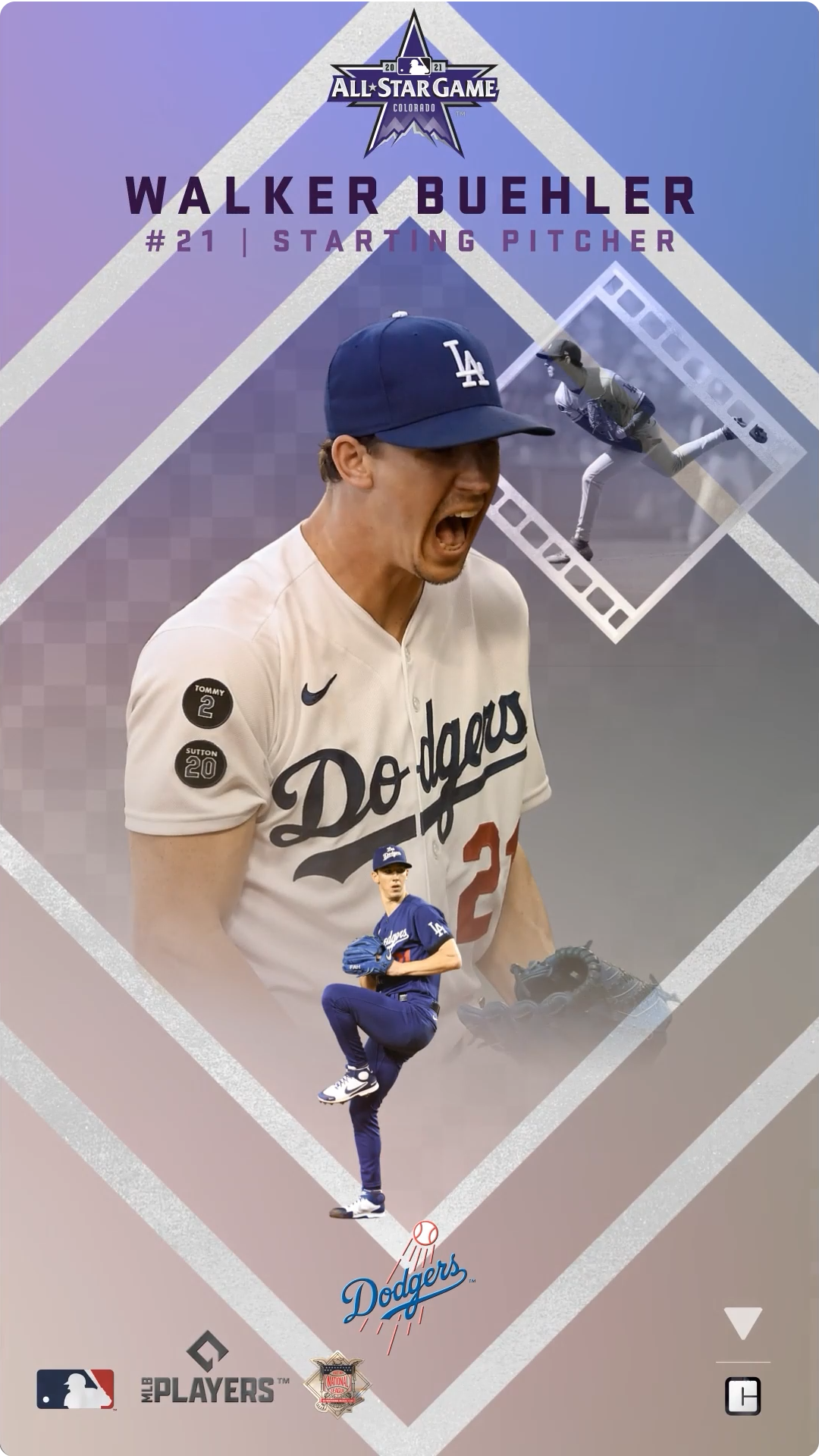 Walker Buehler (100/120) NFT artwork
