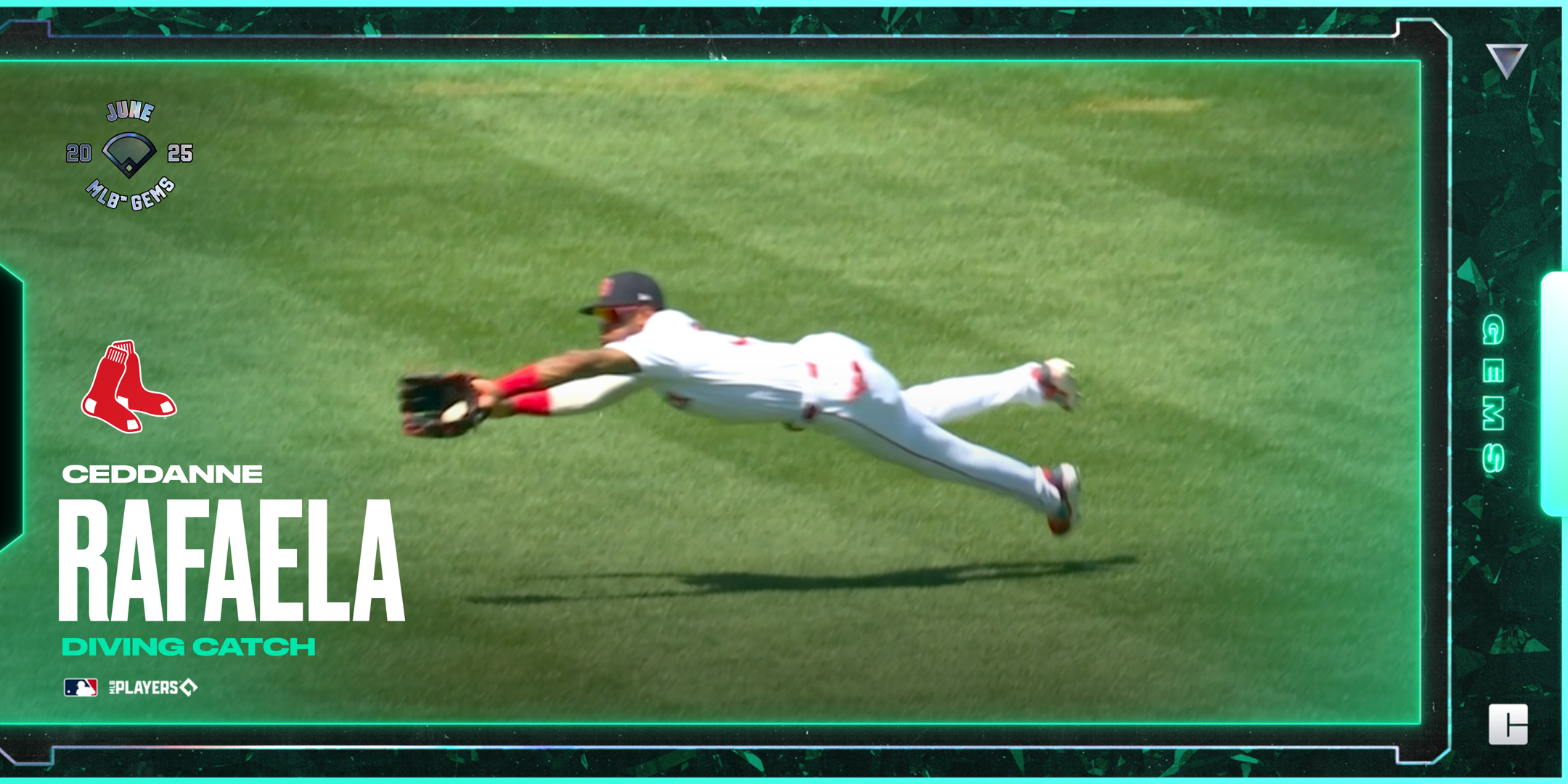 Ceddanne Rafaela - Diving Catch (129/400) NFT artwork