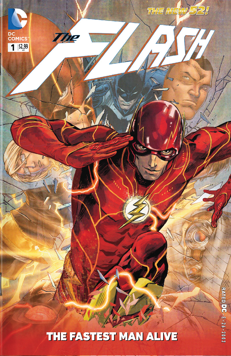 The Flash The Fastest Man 155 NFT artwork