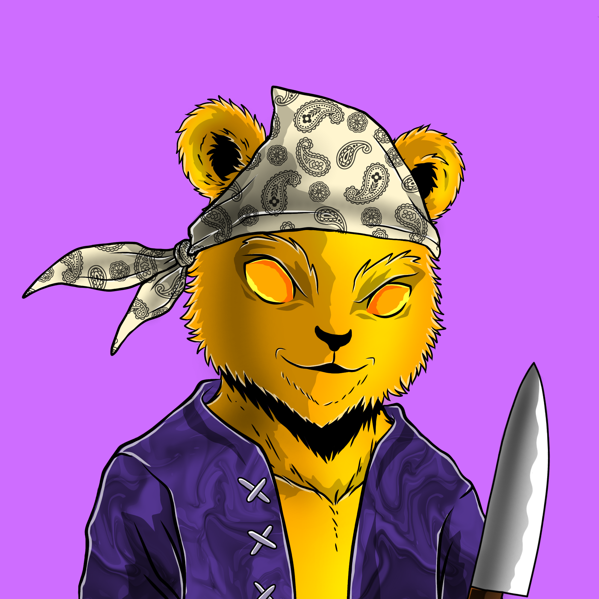 Lucky Bear Club #114 NFT artwork