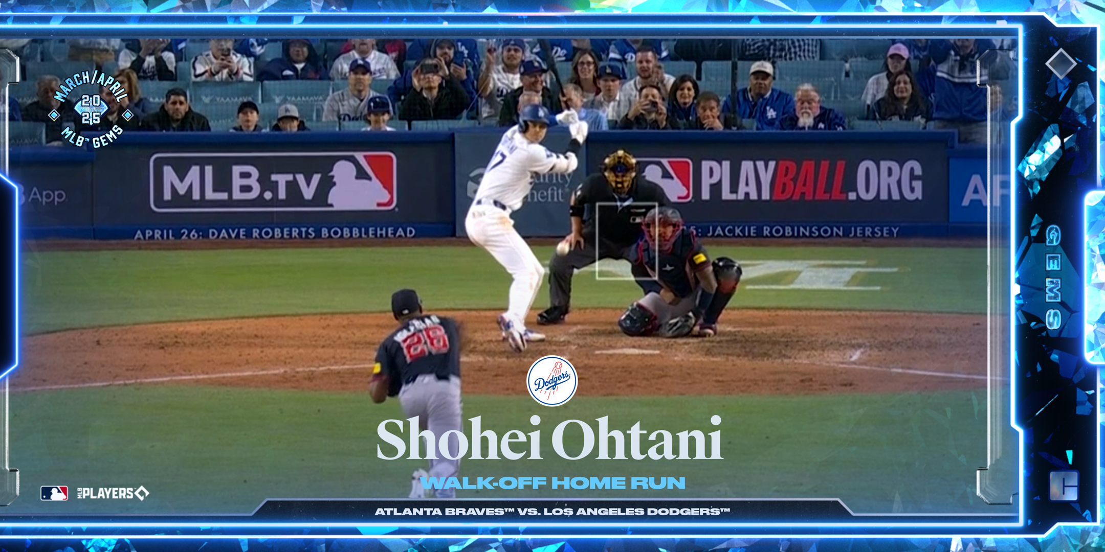 Shohei Ohtani WalkOff Home Ru 77 NFT artwork