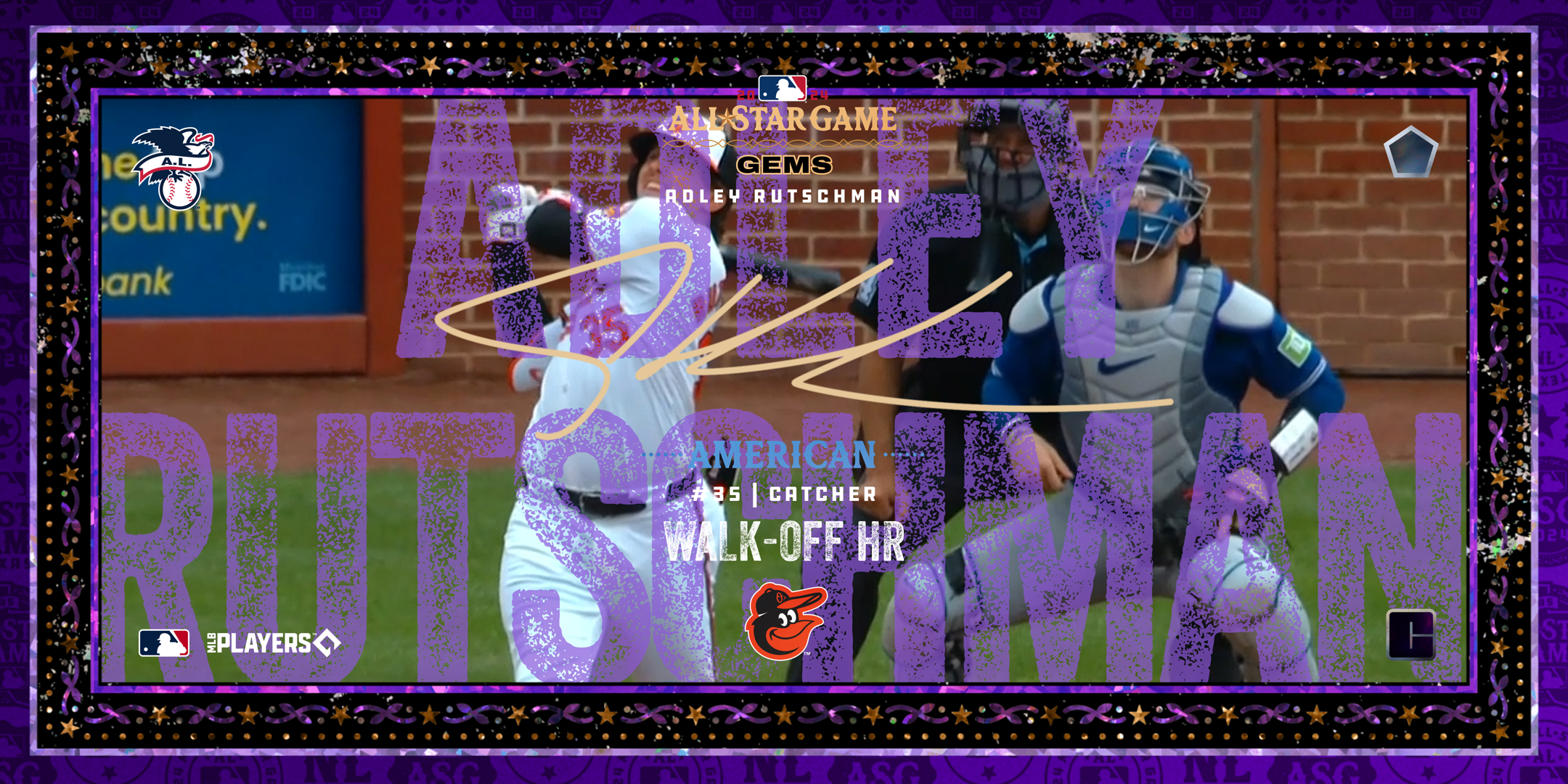 Adley Rutschman - Walk-Off 10 NFT artwork