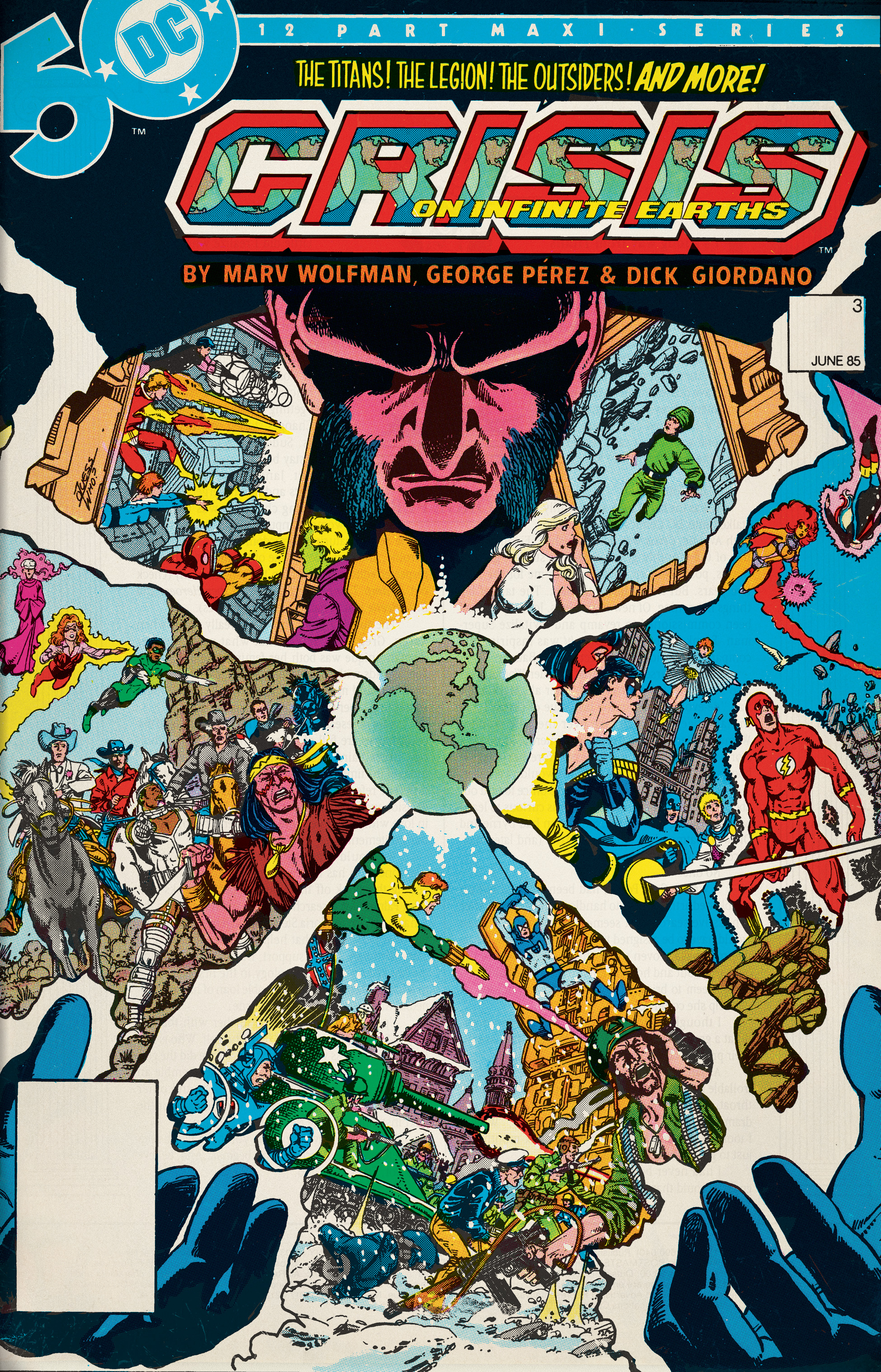 Crisis on Infinite Earths 3 795 NFT artwork