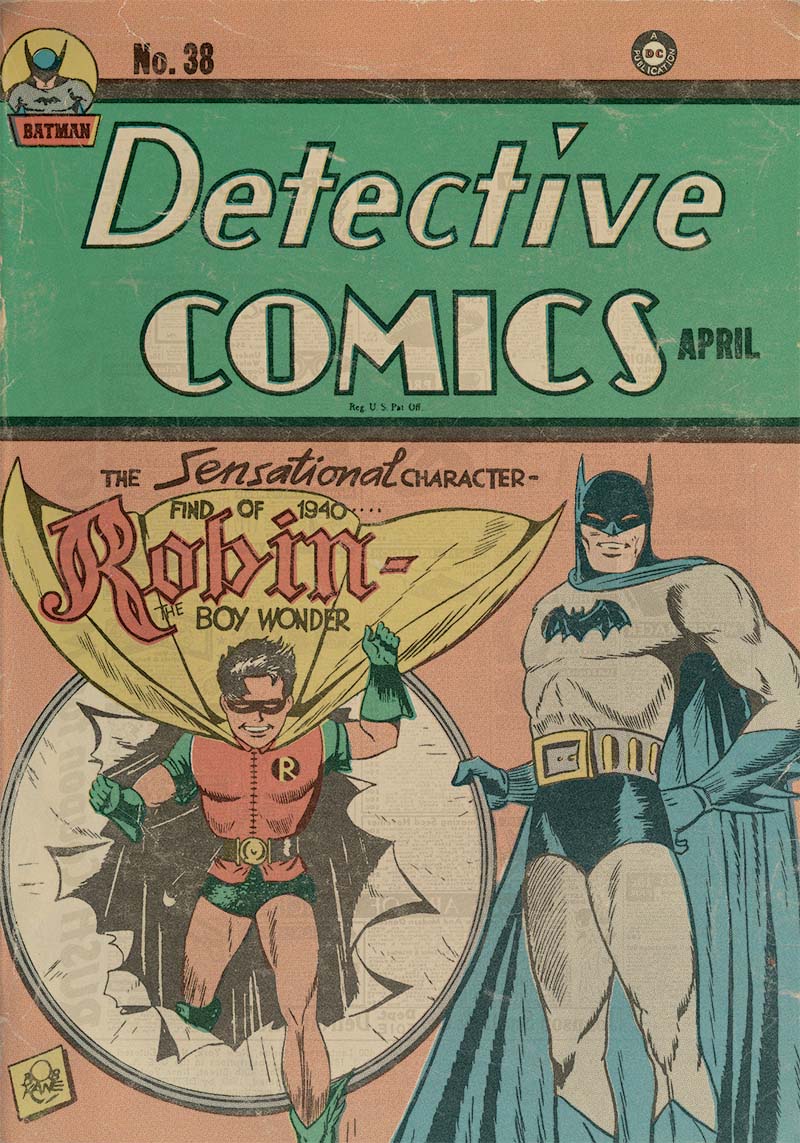 Detective Comics 38 55 NFT artwork