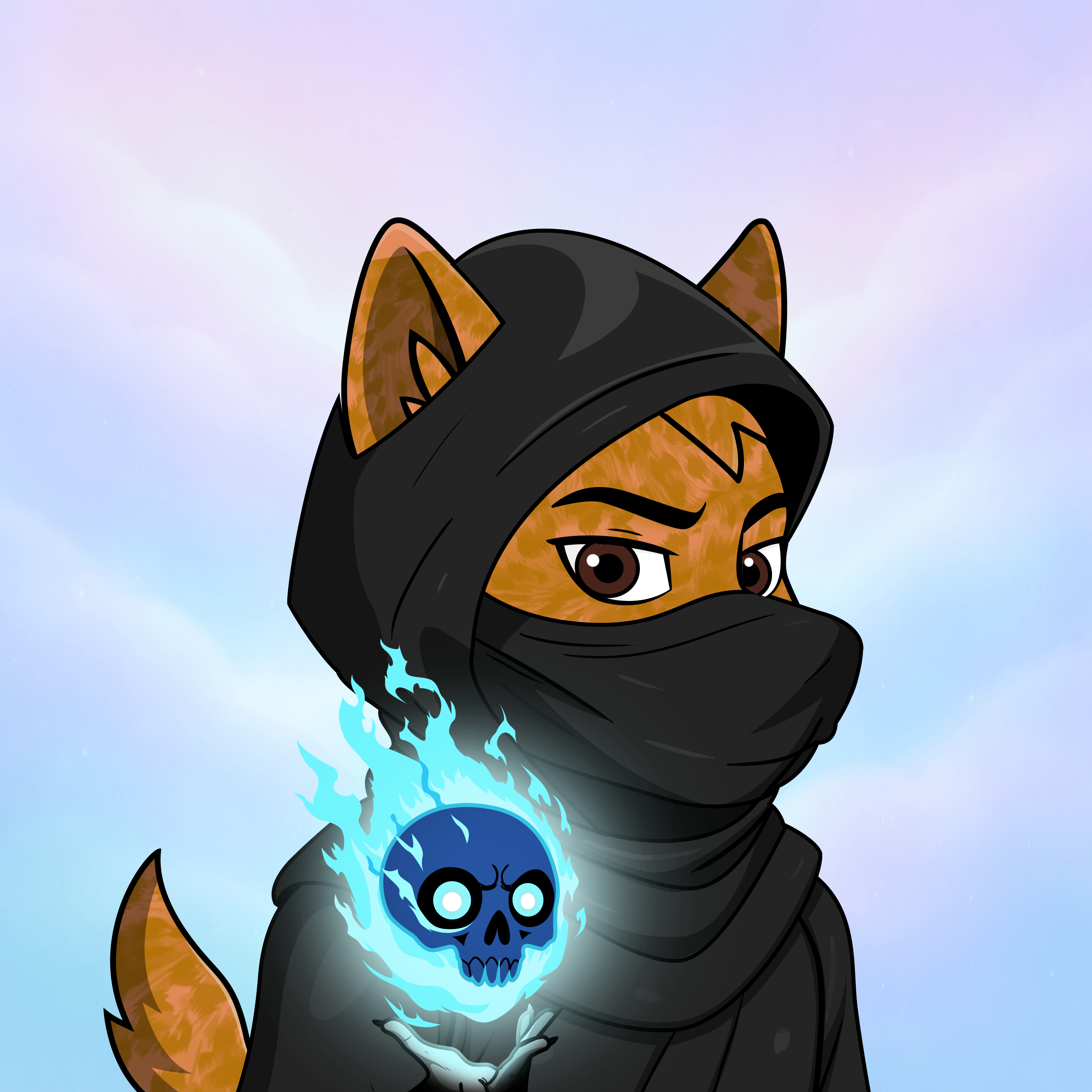 Apex Wolf #1007 NFT artwork