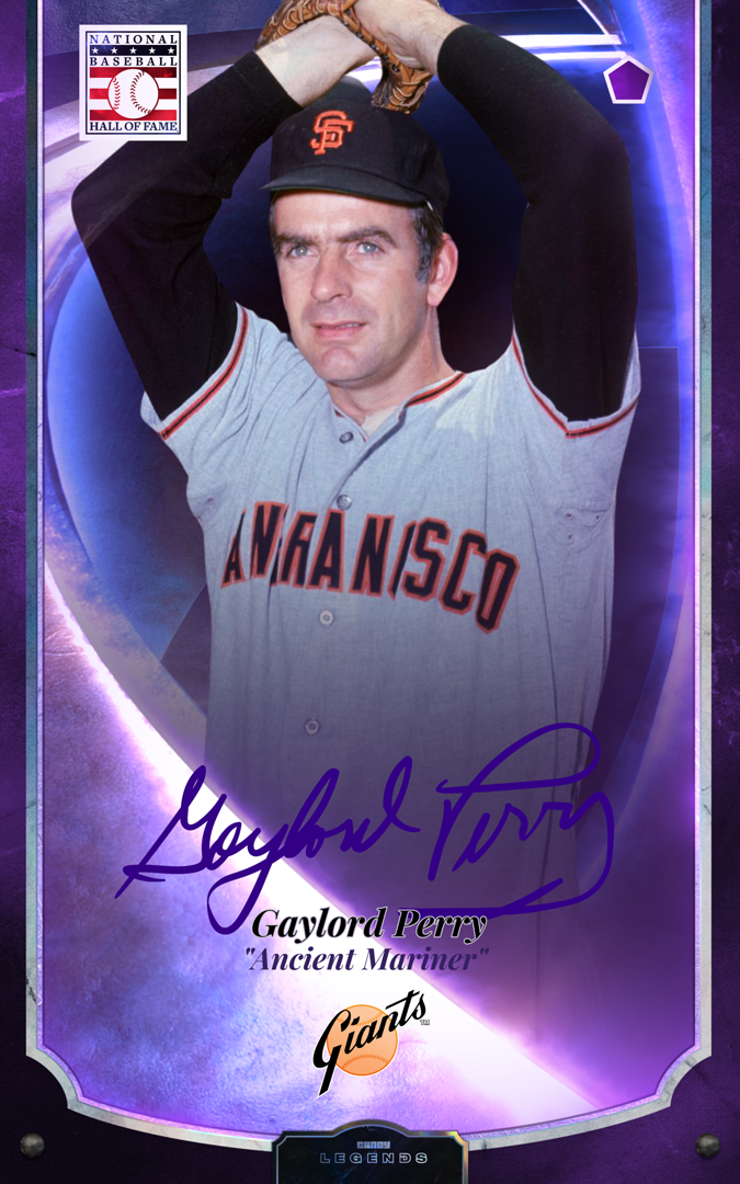 Gaylord Perry (7/40) NFT artwork