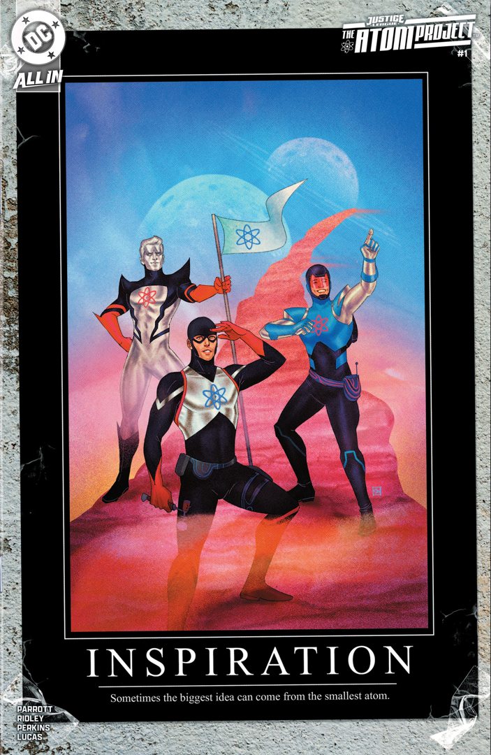 Justice League The Atom 297 NFT artwork