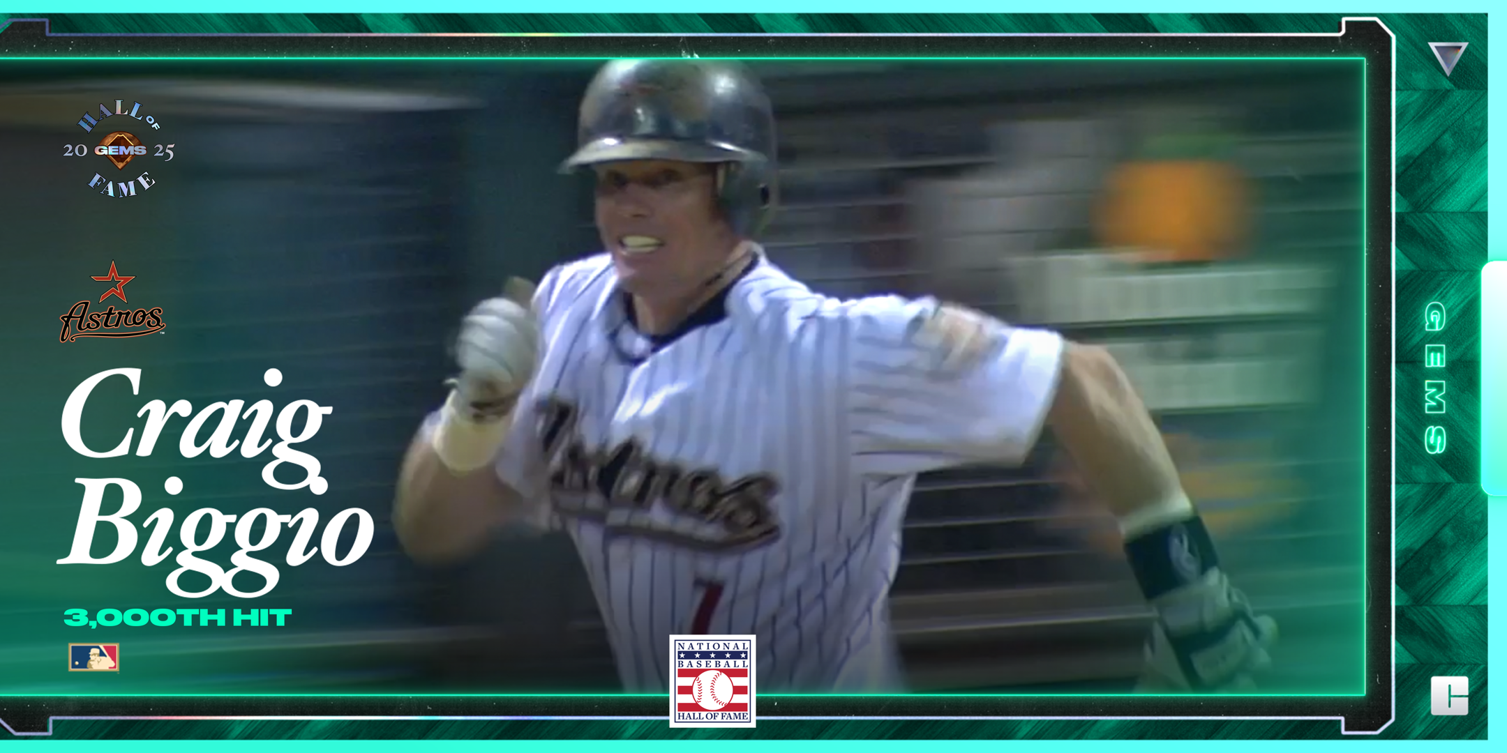 Craig Biggio - 3000th Hit 269 NFT artwork