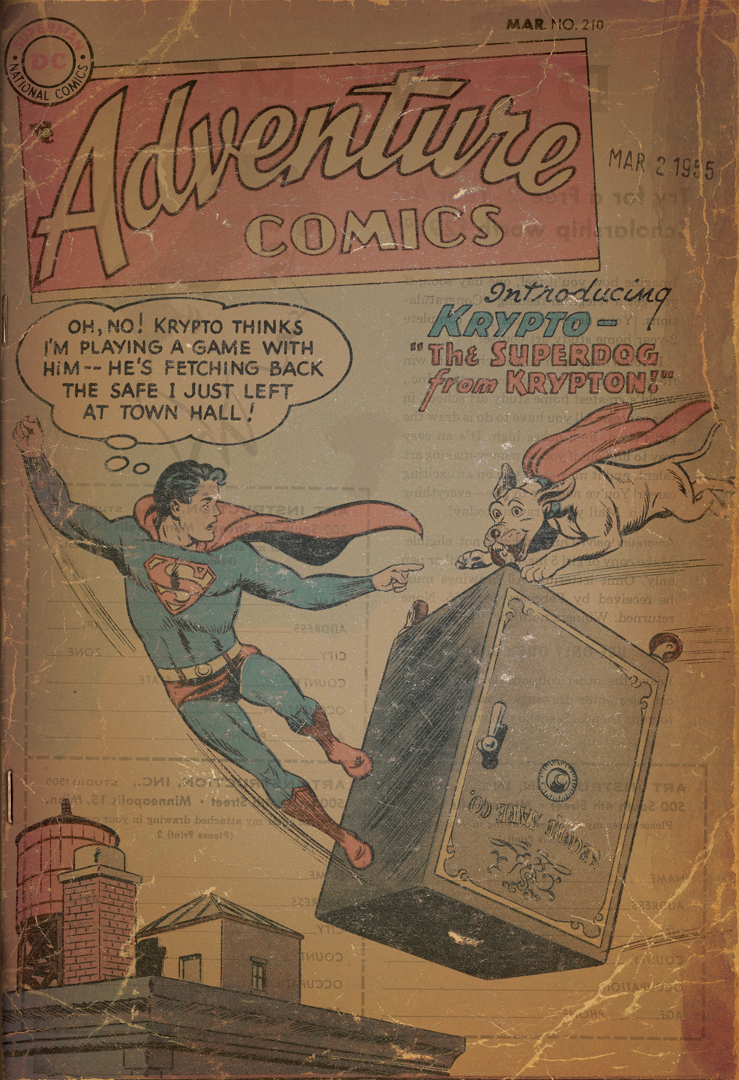 Adventure Comics 210 294 NFT artwork
