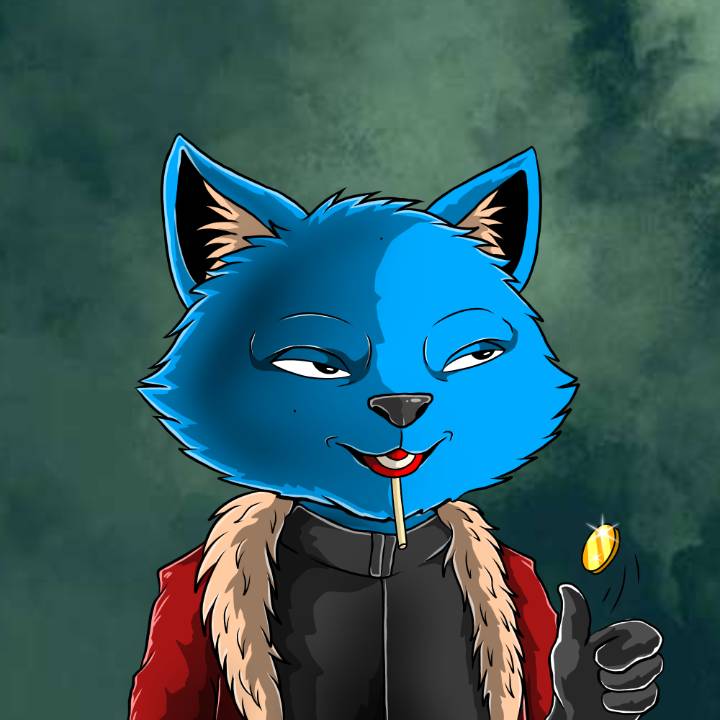 WallowCats #314 NFT artwork