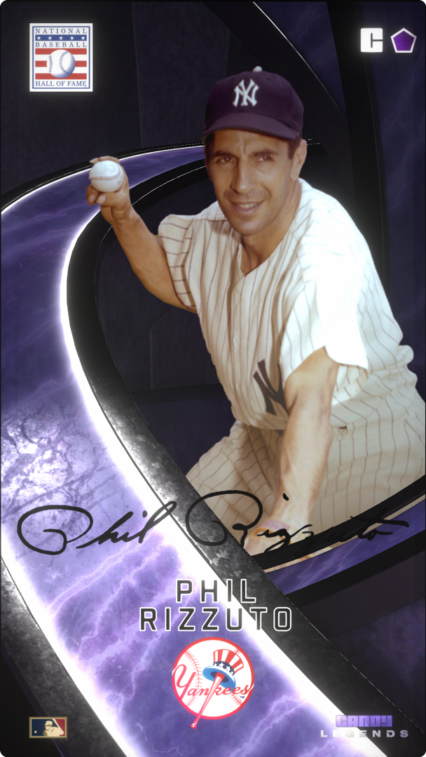 Phil Rizzuto (50/50) NFT artwork