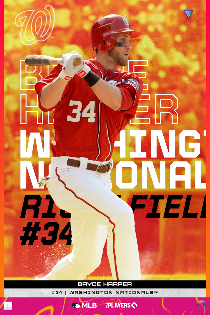 Bryce Harper (9/100) NFT artwork