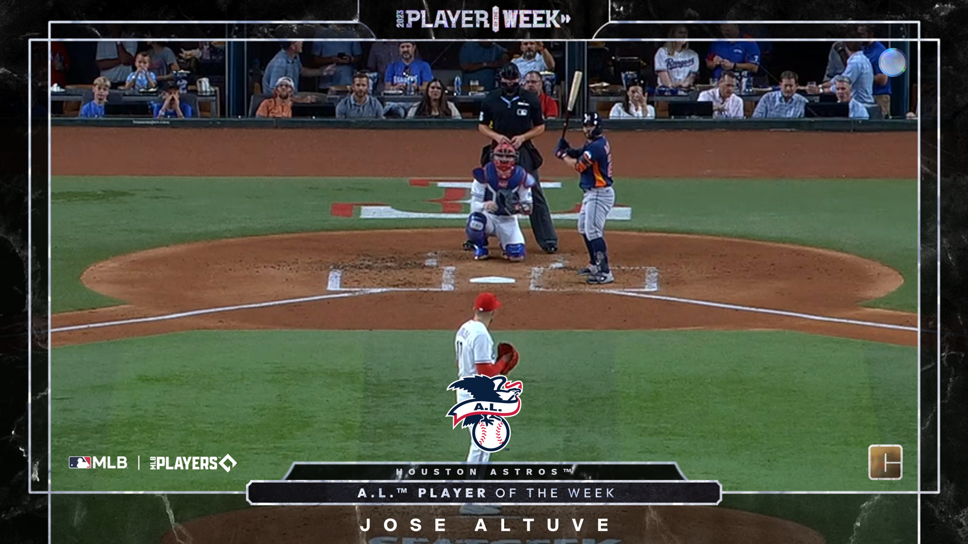 Jose Altuve AL Player of the 17 NFT artwork