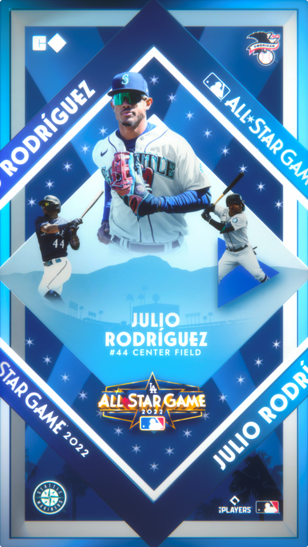 Julio Rodríguez (25/57) NFT artwork