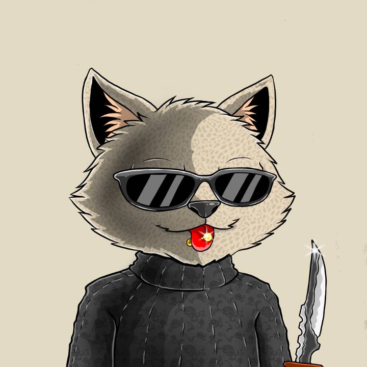 WallowCats #29 NFT artwork
