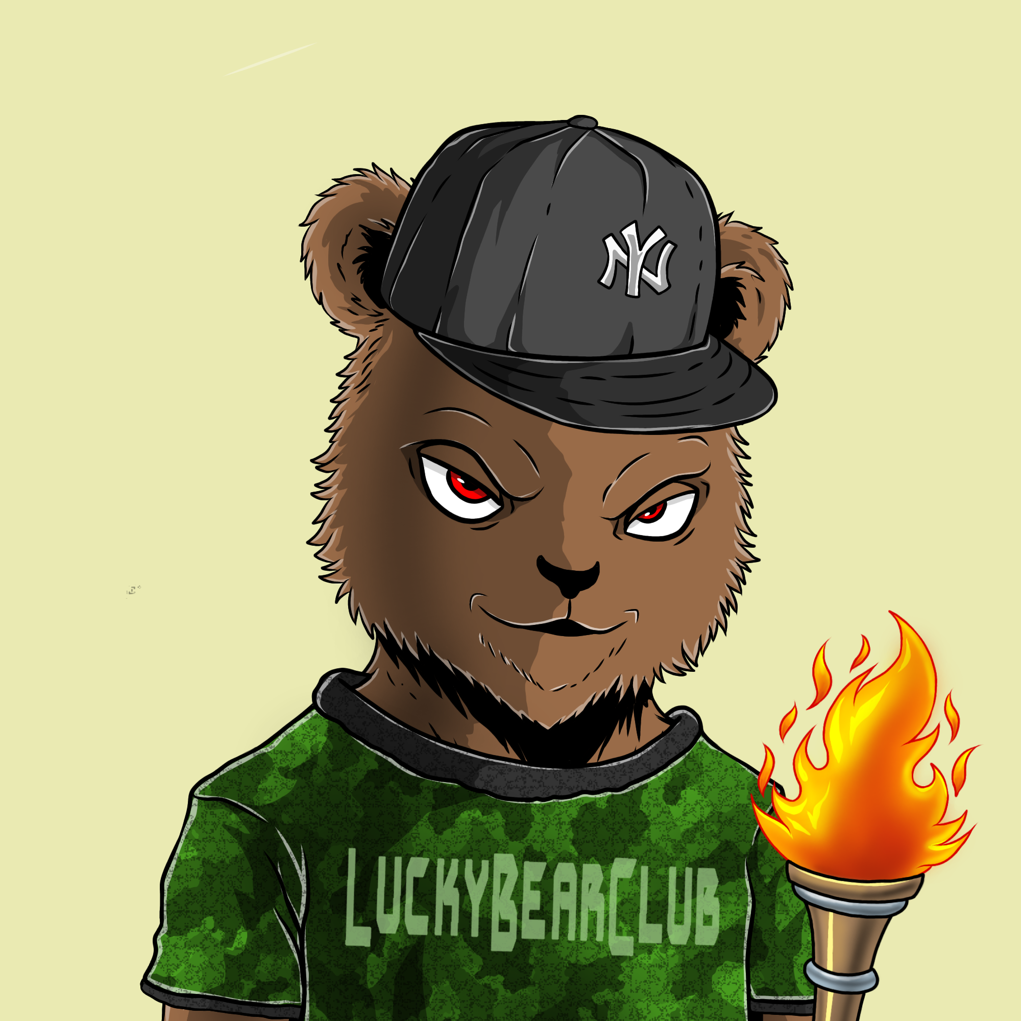 Lucky Bear Club #47 NFT artwork