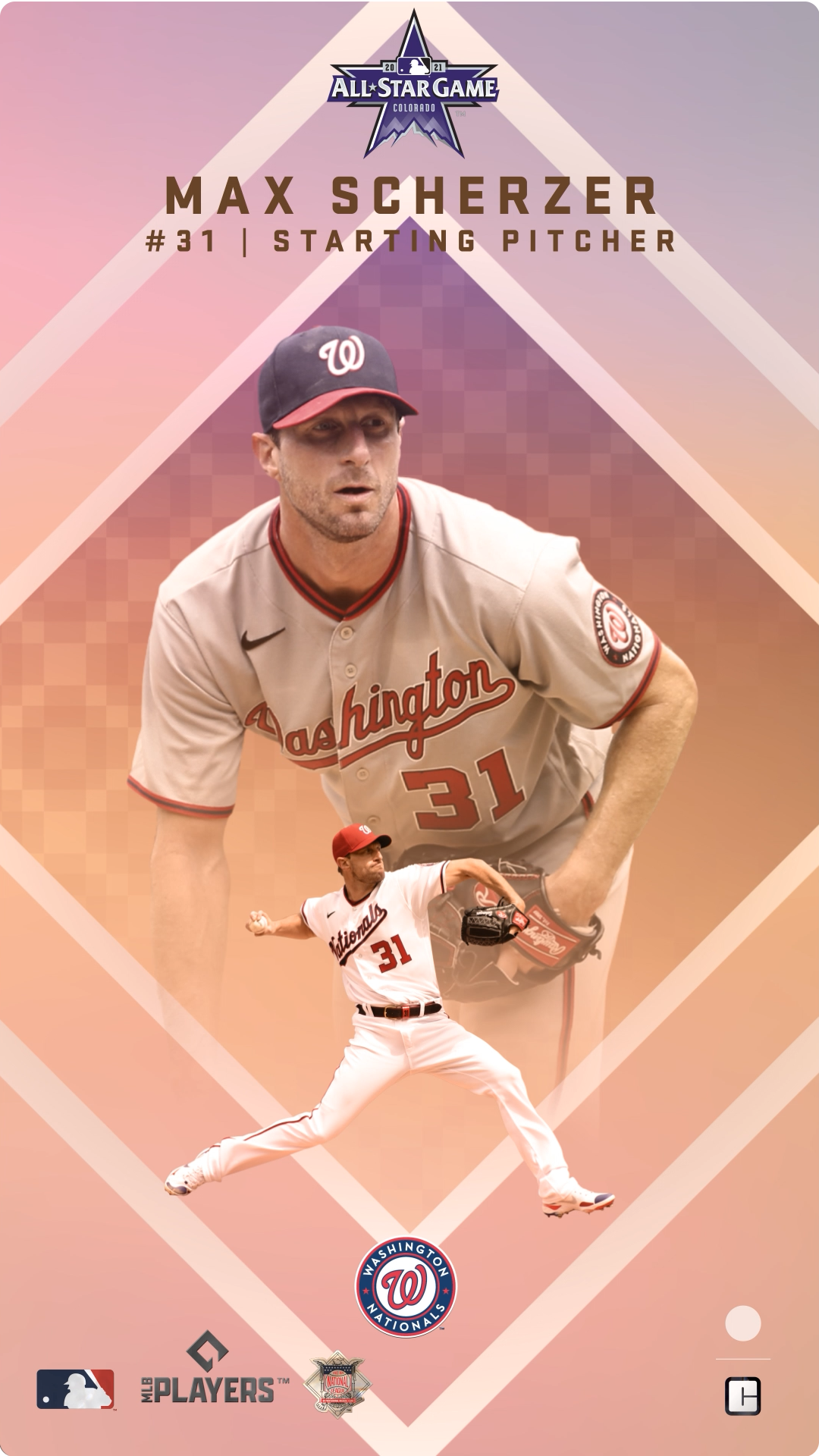 Max Scherzer (355/409) NFT artwork