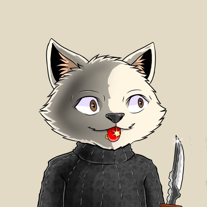 WallowCats #227 NFT artwork