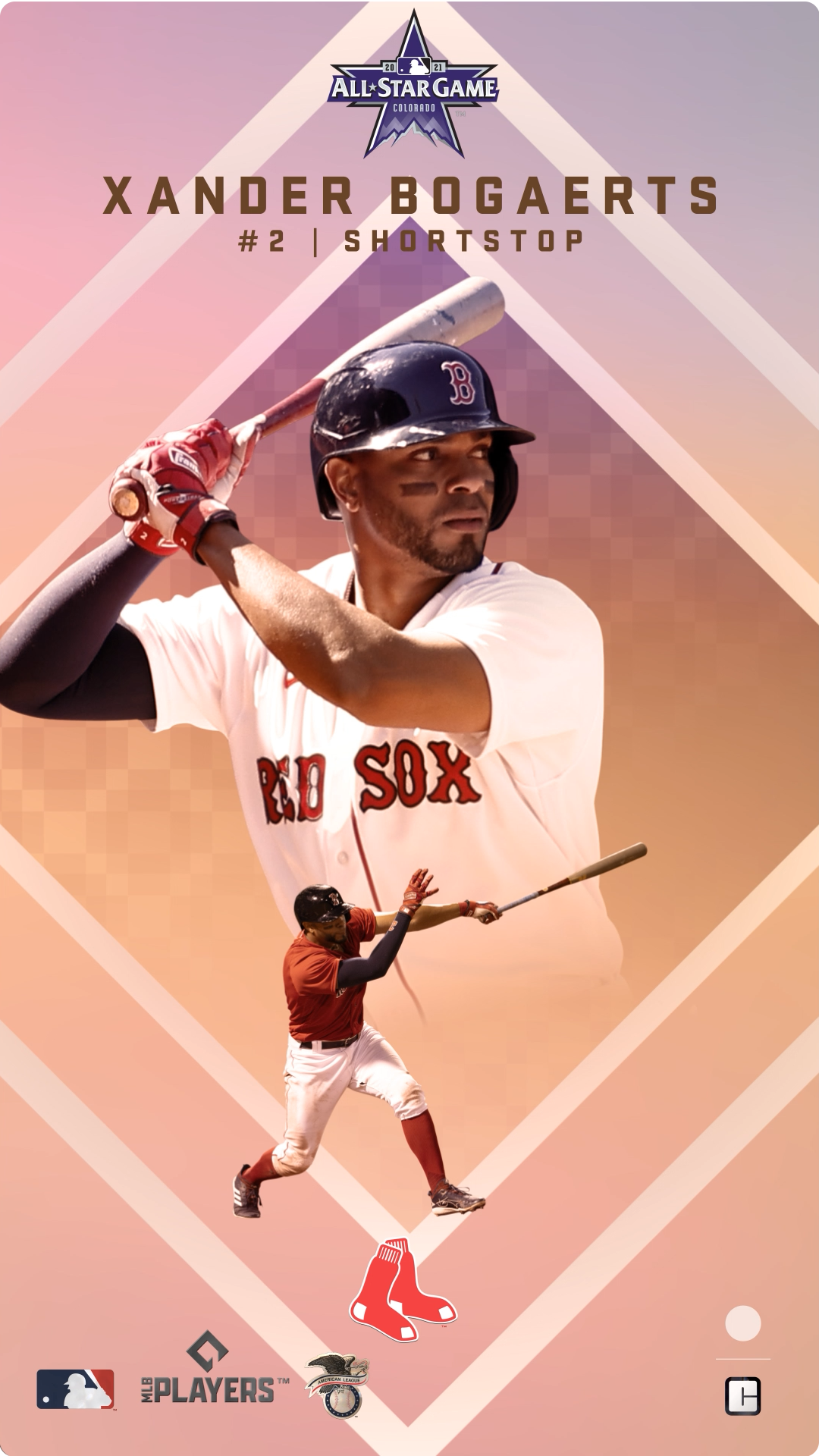 Xander Bogaerts (74/409) NFT artwork