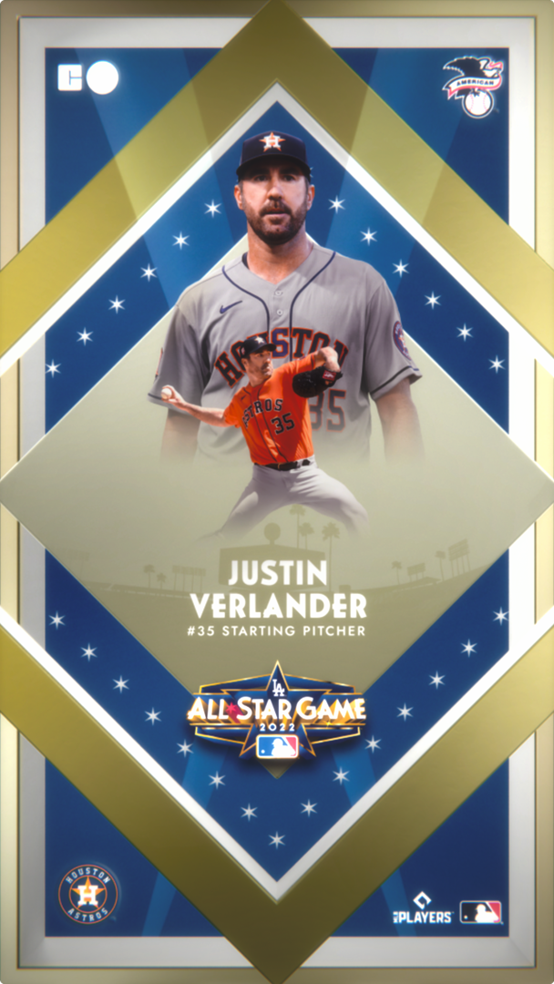Justin Verlander (45/388) NFT artwork