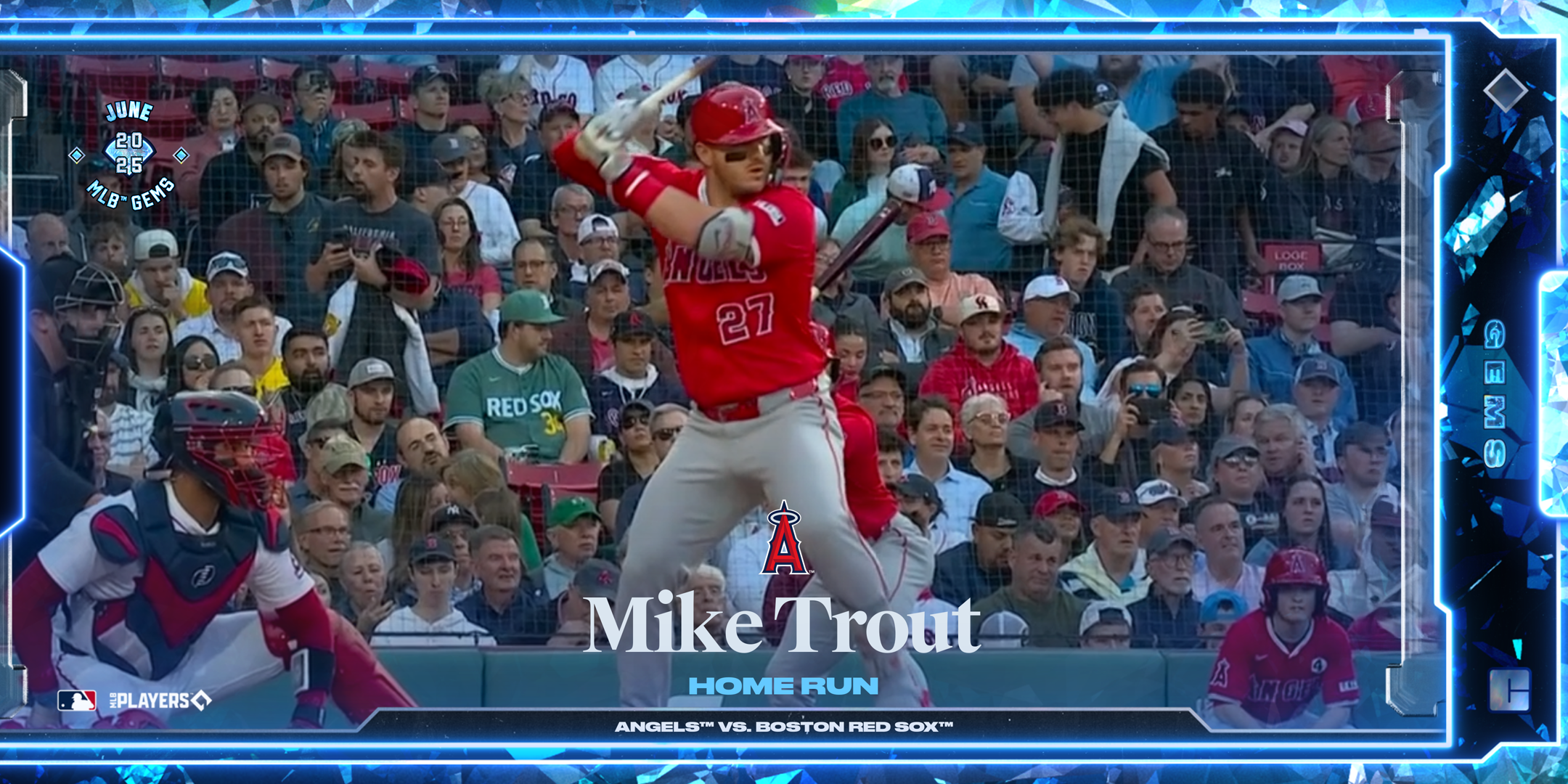 Mike Trout - Home Run (37/100) NFT artwork