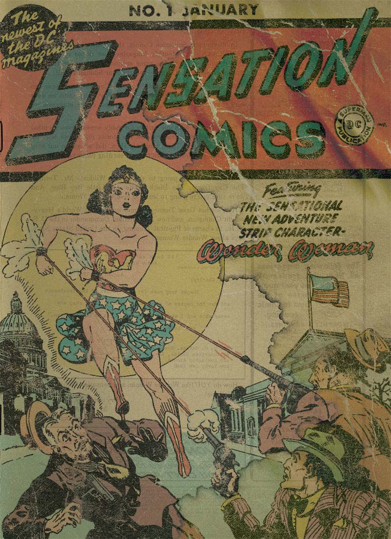 Sensation Comics 1 277 NFT artwork