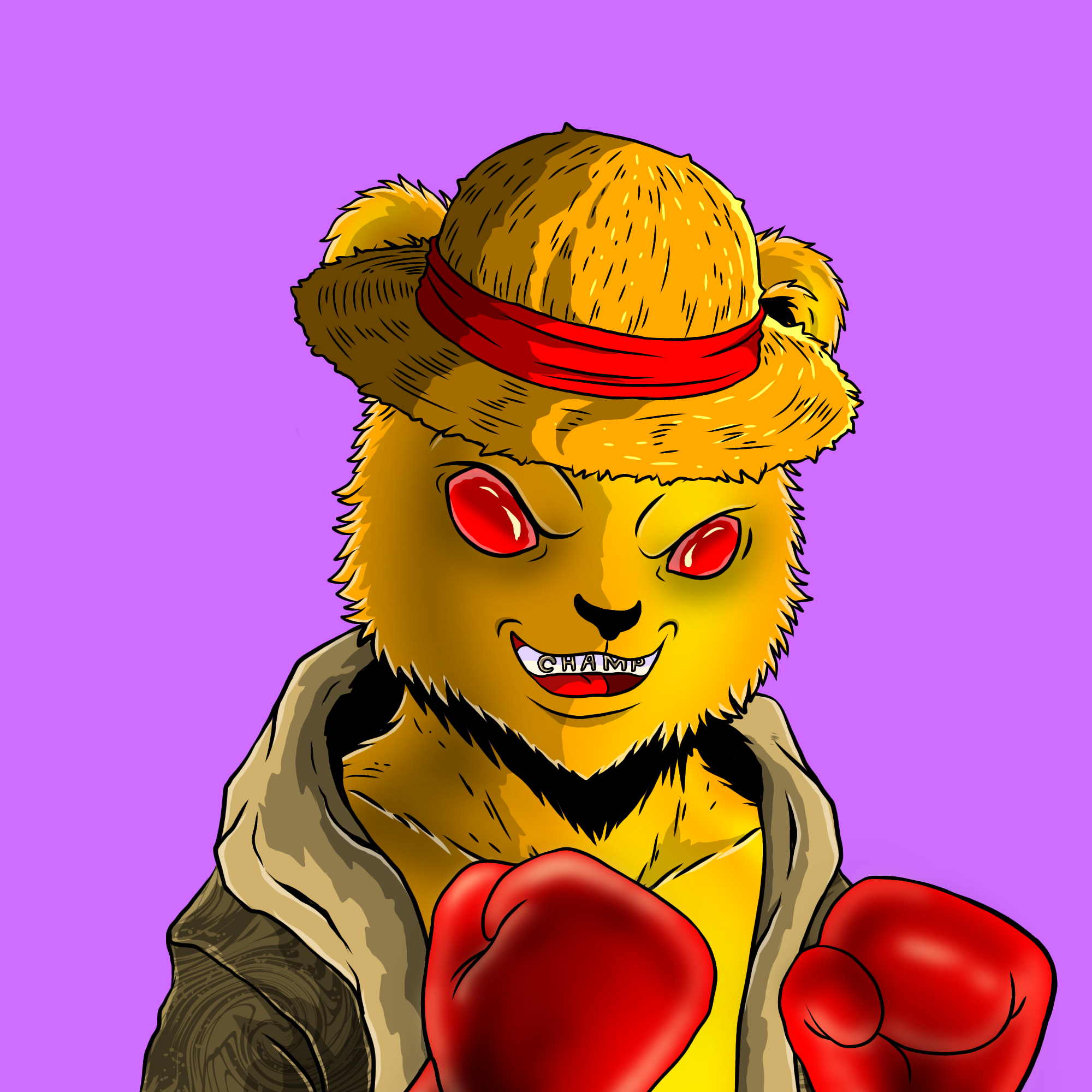 Lucky Bear Club #1602 NFT artwork