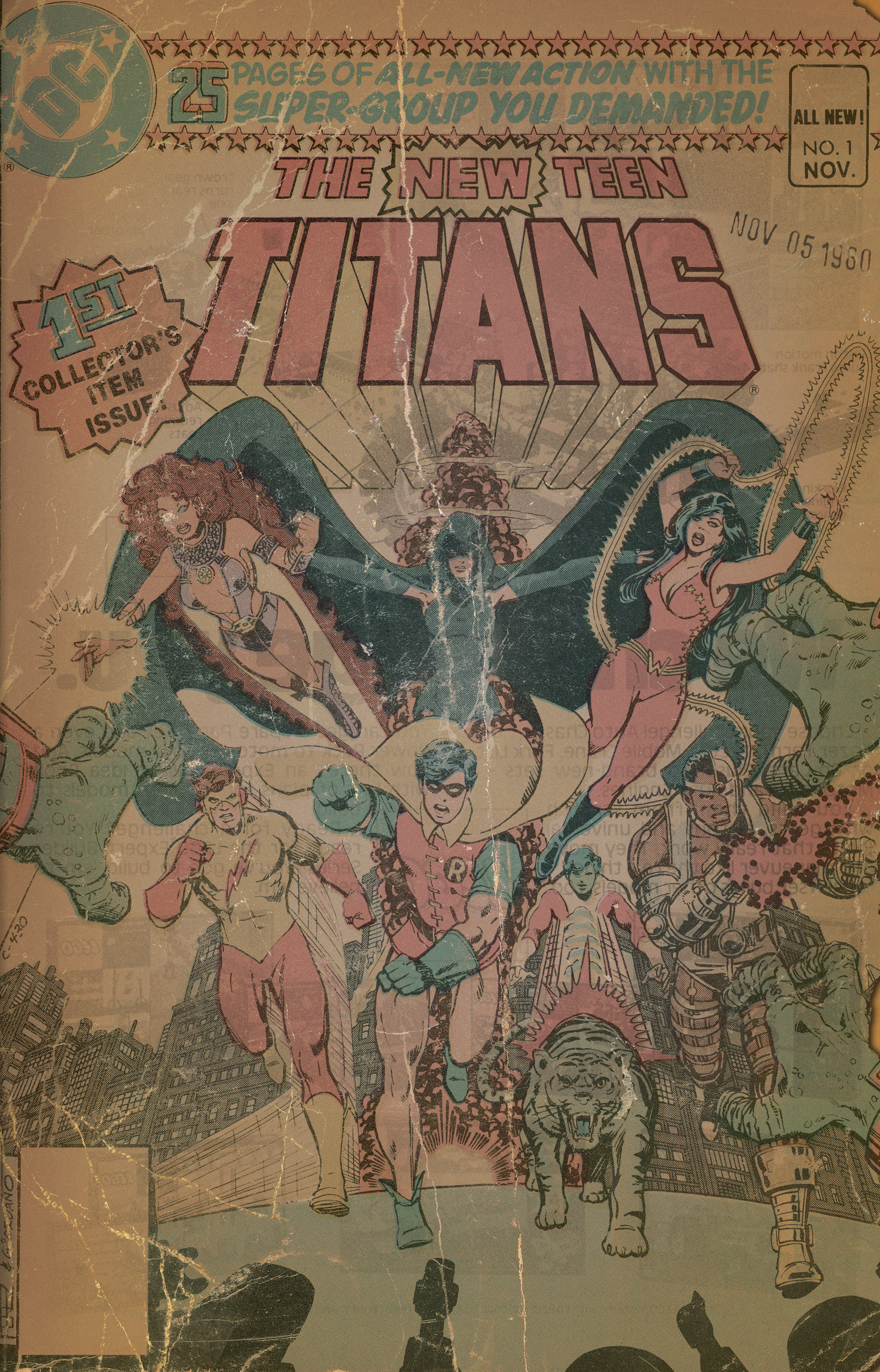 The New Teen Titans 1 107 NFT artwork