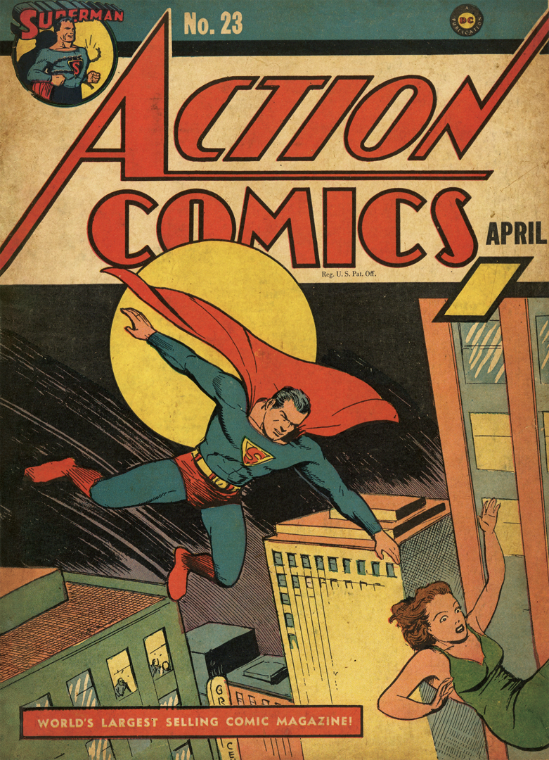 Action Comics 23 501 NFT artwork