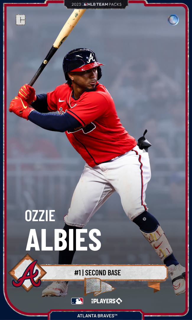 Ozzie Albies (913/1000) NFT artwork