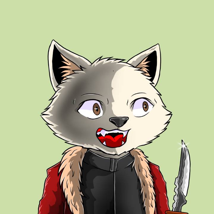 WallowCats #287 NFT artwork