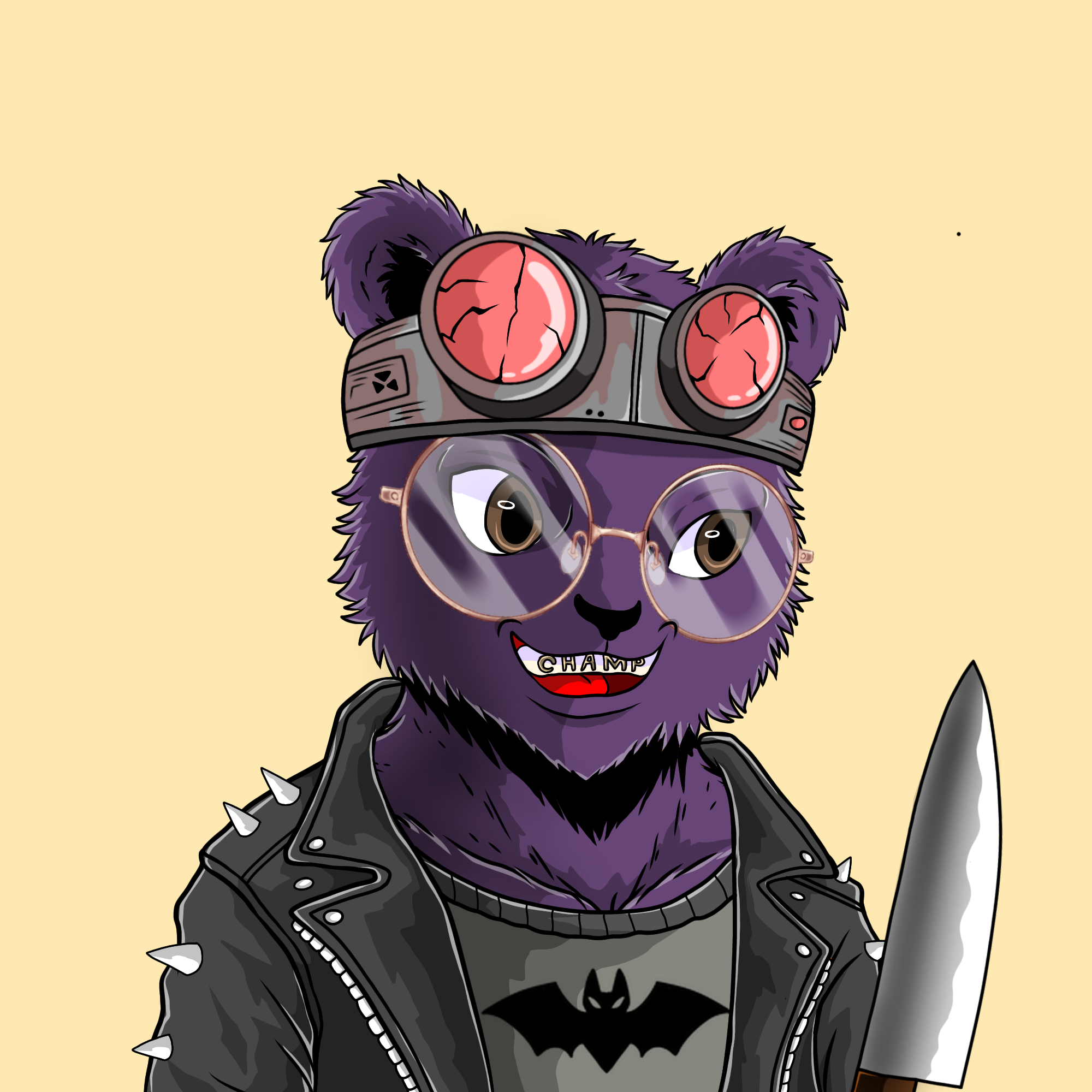 Gotham Guardian NFT artwork
