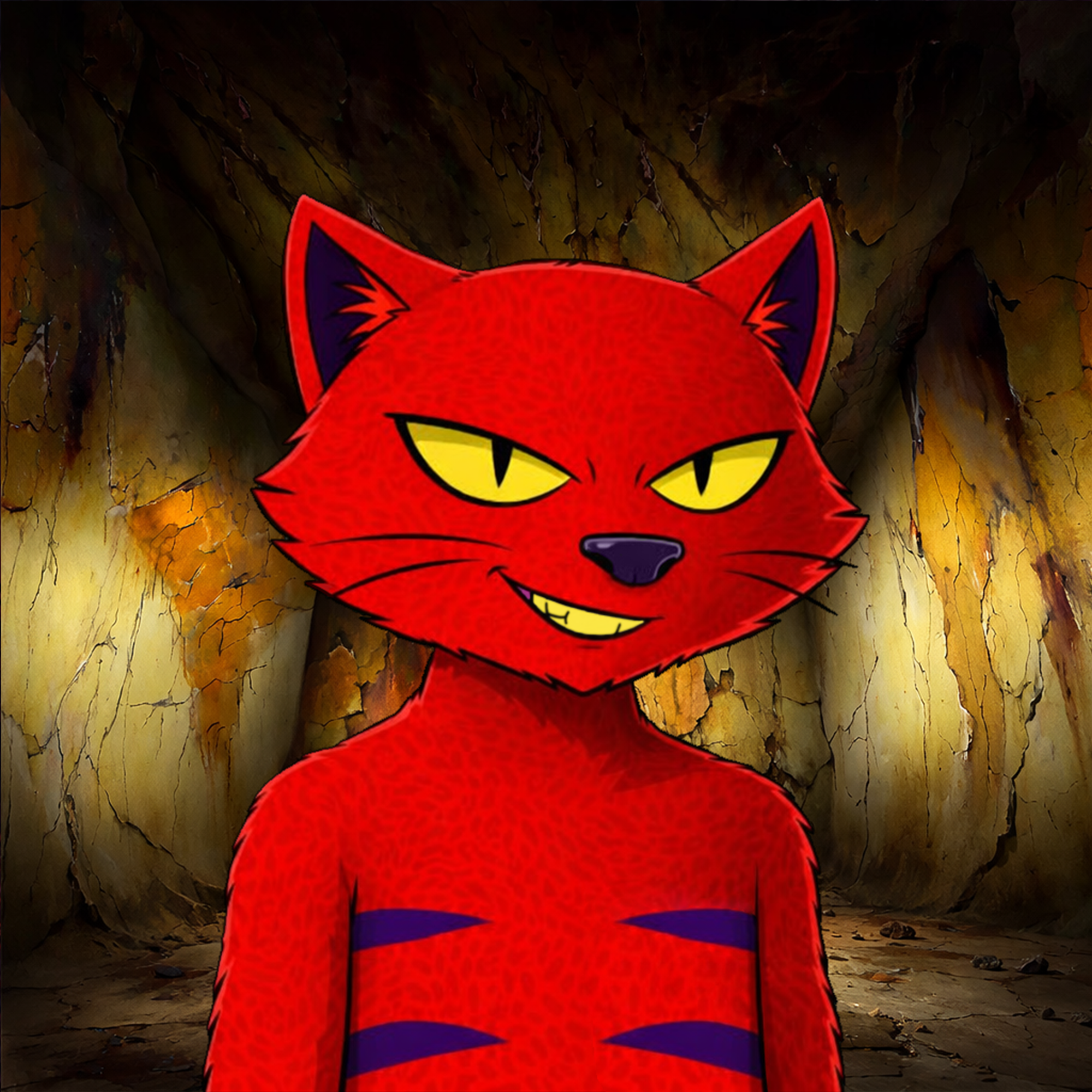 WallowCats #332 NFT artwork