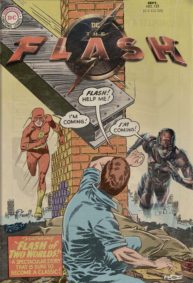 The Flash 123 434 NFT artwork