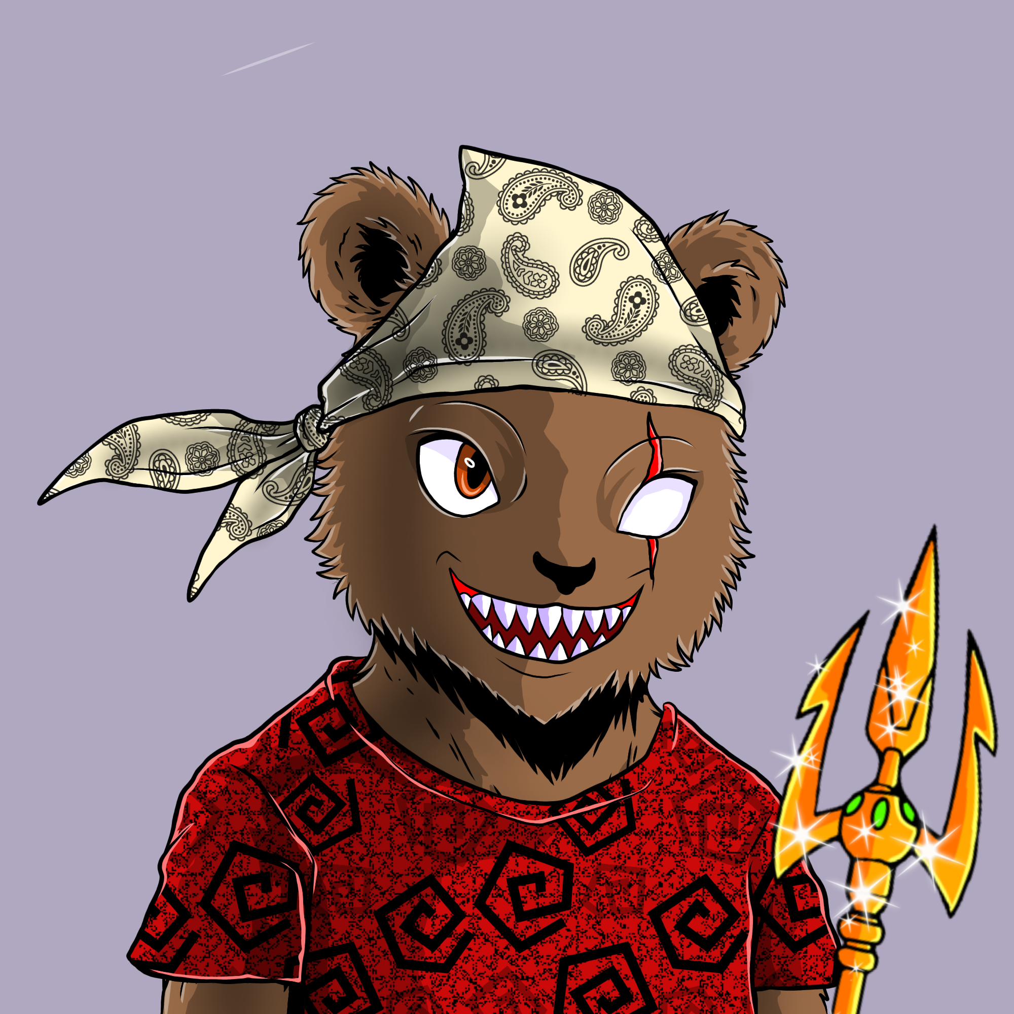 Lucky Bear Club #96 NFT artwork