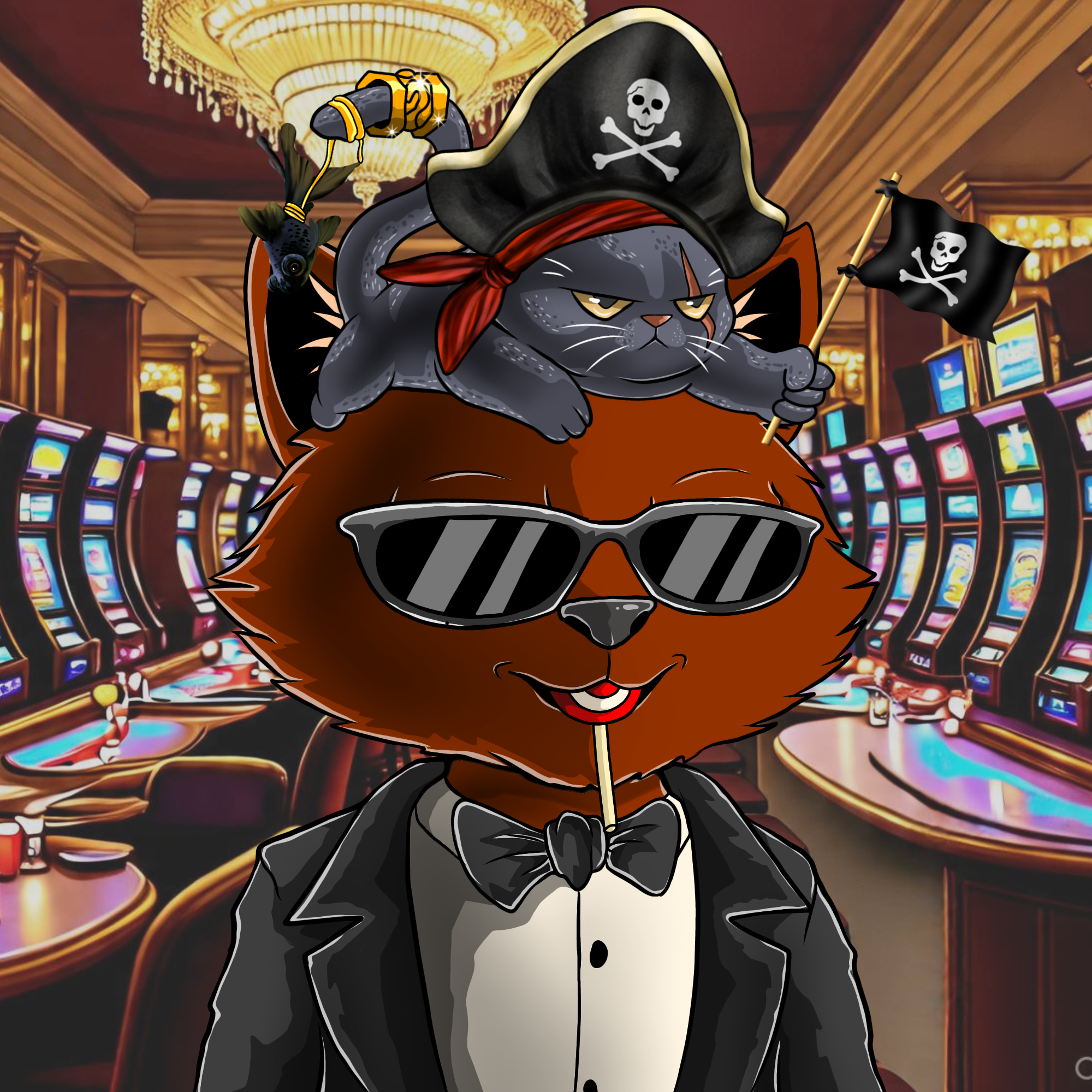 The WallowCats collection artwork