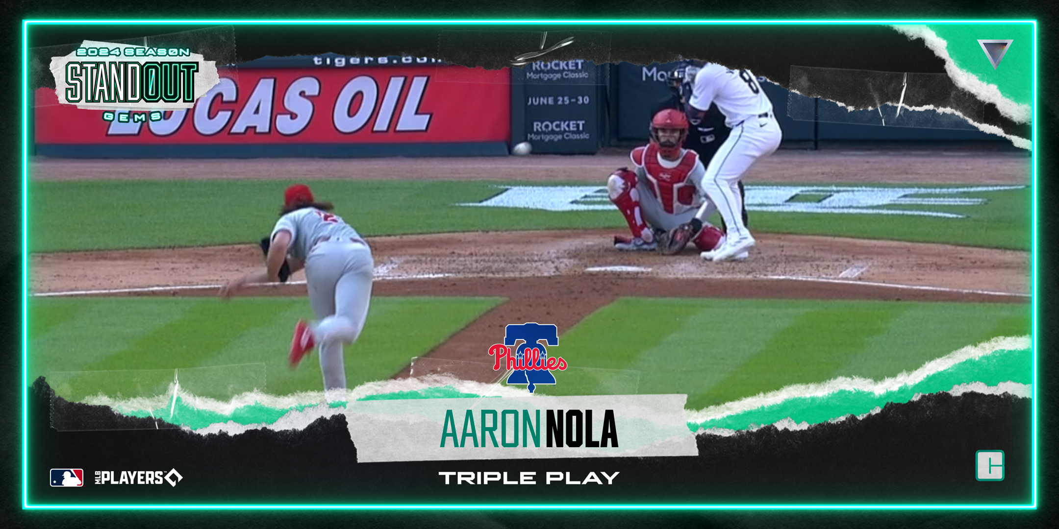 Aaron Nola - Triple Play 301 NFT artwork