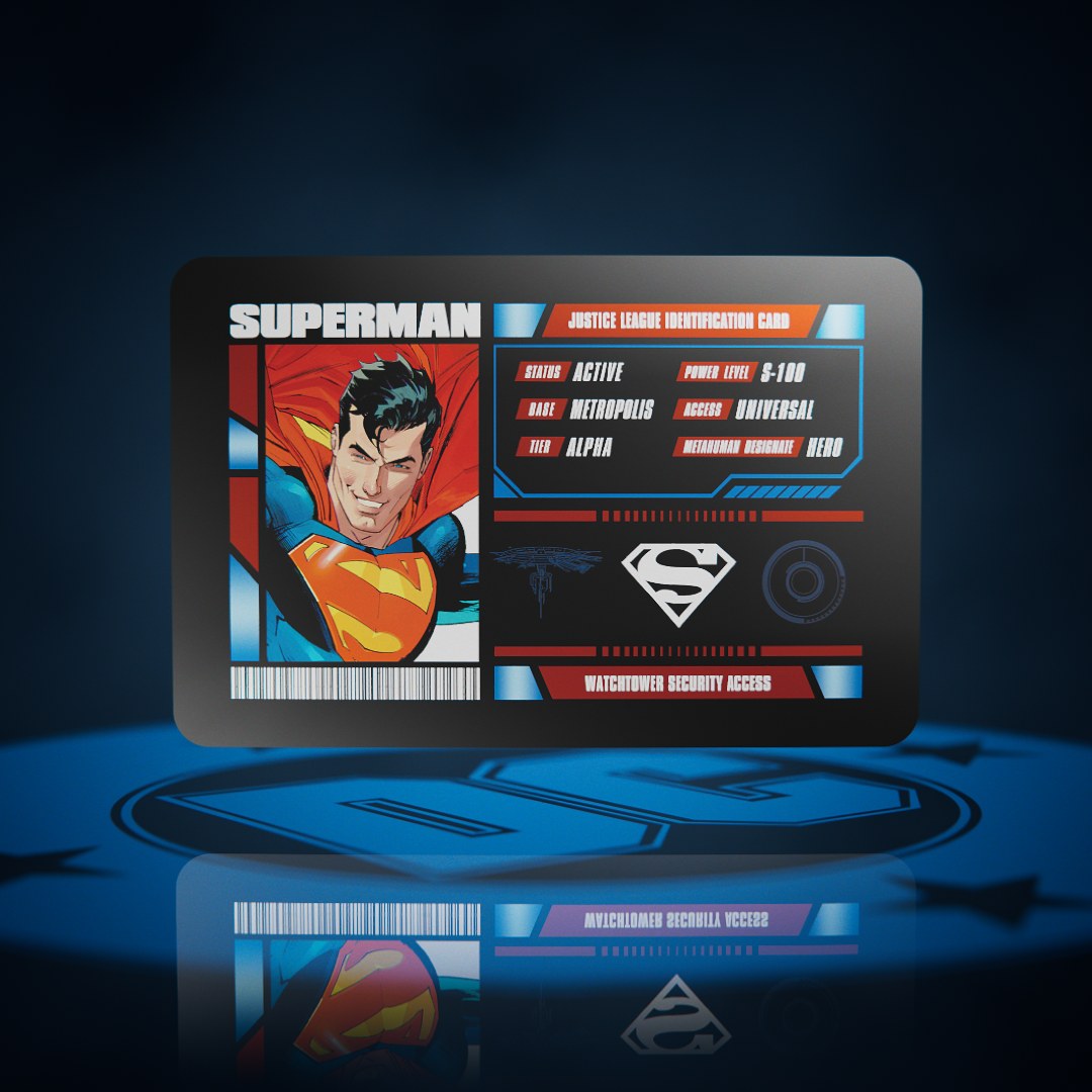 Superman Justice League 216 NFT artwork